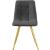 Annie Velvet Dining Chair with Gold Legs