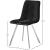 Annie Velvet Dining Chair with Chrome Legs