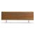 Horizon Wood/Glass/Metal Sideboard w/4 Doors & Drawer
