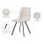 Annie Velvet Dining Chair with Matte Black