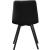Annie Velvet Dining Chair with Matte Black