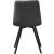 Annie Velvet Dining Chair with Matte Black
