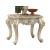 Bently Marble/Wood End Table