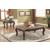 Devayne Marble/Wood Square End Table