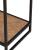 Bedford Rectangular Glass/MDF/Metal Chairside Table