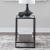 Bedford Rectangular Glass/MDF/Metal Chairside Table