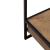 Bedford 3-Piece Glass & Wood Cocktail Table Set | Weathered Oak
