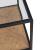 Bedford 3-Piece Glass & Wood Cocktail Table Set | Weathered Oak