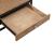 Bedford 3-Piece Glass & Wood Cocktail Table Set | Weathered Oak
