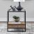 Bedford Rectangular Glass/Metal/MDF 1-Drawer End Table