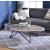 Allis Oval Wood/Metal Coffee Table