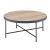 Bage Wood/Metal Round Coffee Table
