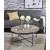 Bage Wood/Metal Round Coffee Table