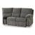 Museum Fabric 2-Piece Reclining Sectional