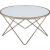 Valora Glass/Metal Round Coffee Table