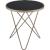 Valora Glass/Metal Round End Table
