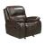 Mahala Leather/Bi-Cast Vinyl Glider Recliner Chair
