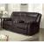 Jude Leatherette Double Glider Reclining Loveseat w/Console
