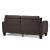 Sinclair Polyester Fabric Sofa