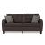 Sinclair Polyester Fabric Sofa