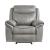 Aram Glider Leatherette/Mircofiber Reclining Chair