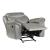 Aram Glider Leatherette/Mircofiber Reclining Chair