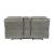 Aram Leatherette Double Glider Reclining Loveseat