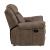Aram Glider Leatherette/Mircofiber Reclining Chair