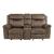 Aram Fabric Double Glider Reclining Loveseat