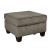 Alain Fabric Ottoman