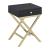Coleen Wood Veneer/Metal Side Table, Composition 1
