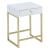 Coleen Wood Veneer/Metal Side Table, Composition 2