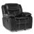 Bastrop Leather Gel Match Glider Reclining Chair