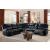 Bastrop Leatherette/Microfiber Match Reclining Sectional