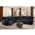 Bastrop Leatherette/Microfiber Match Reclining Sectional