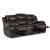 Bastrop Leather Gel Match Double Reclining Sofa