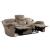 Bastrop Fabric Double Reclining Sofa