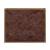 Genevieve Top Grain Leather/Metal End Table