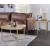 Mithea Wood/Metal Round End Table
