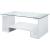 Nevaeh Glass Rectangular Coffee Table Set