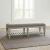 Heartland Linen Chenille/Wood Bed Bench