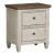 Heartland Wood 2-Drawer Night Stand w/Charging Station