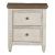 Heartland Wood 2-Drawer Night Stand w/Charging Station