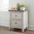 Heartland Wood 2-Drawer Night Stand w/Charging Station