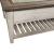 Heartland Rectangular Glass/Wood 2-Drawer Ceiling Tile Cocktail Table