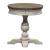 Heartland Round Wood Pedestal Chairside Table