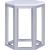 Reon Marble/Wood Hexagon End Table