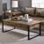 Aflo Wood/Metal Rectangular Storage Coffee Table w/2 Drawers