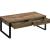 Aflo Wood/Metal Rectangular Storage Coffee Table w/2 Drawers