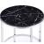 Virlana Faux Marble/Glass Round Nesting Coffee Table Set